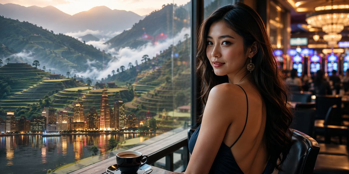 Sảnh casino trực tuyến với dealer thật tại 1008